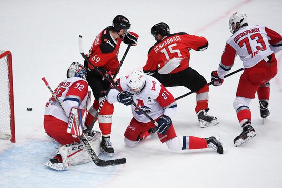 Хоккей. КХЛ. Матч "Авангард" - "Локомотив"