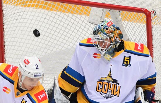 Хоккей. КХЛ. Матч "Спартак" - "Сочи"