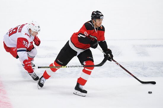 Хоккей. КХЛ. Матч "Авангард" - "Локомотив"