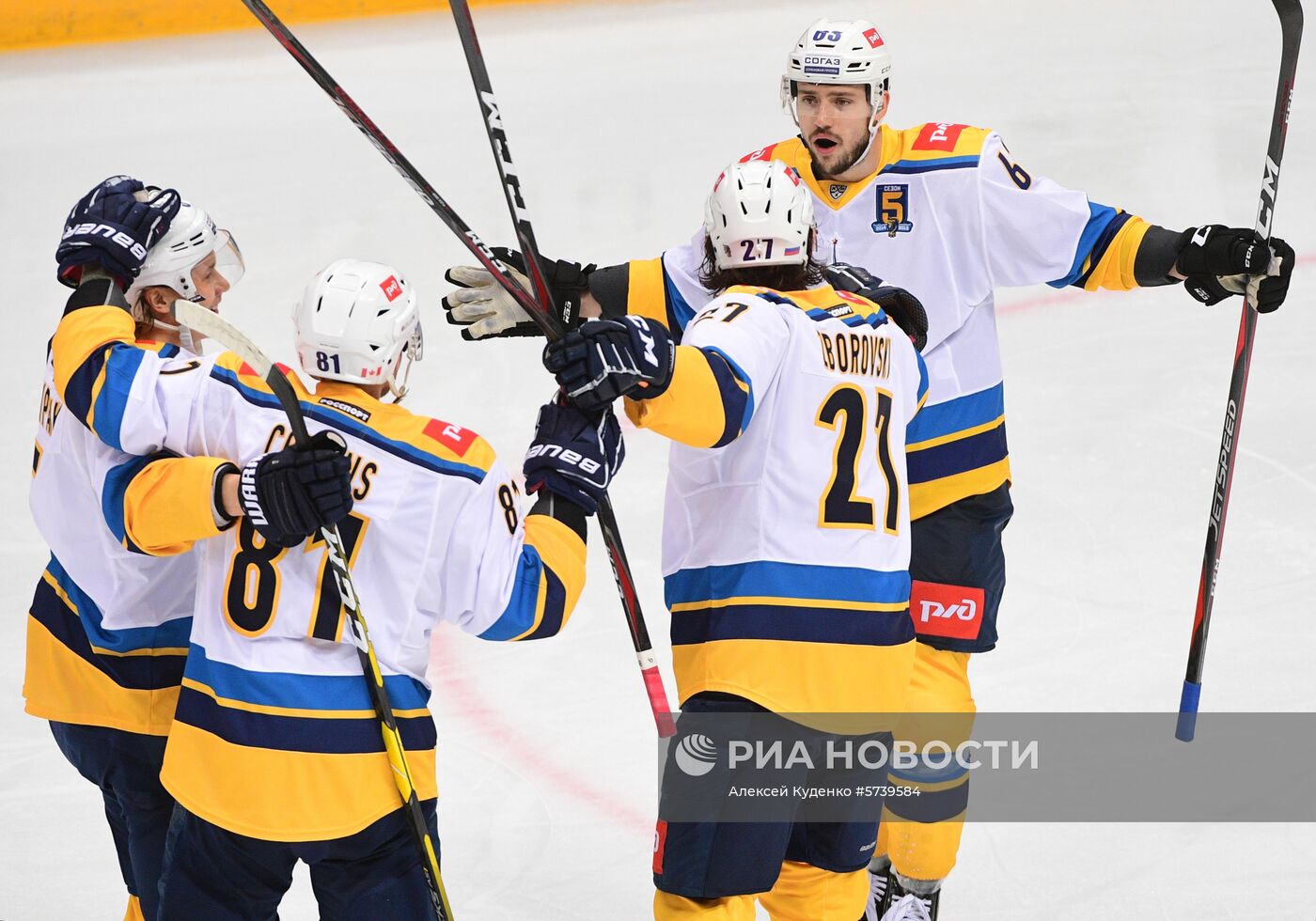 Хоккей. КХЛ. Матч "Спартак" - "Сочи"