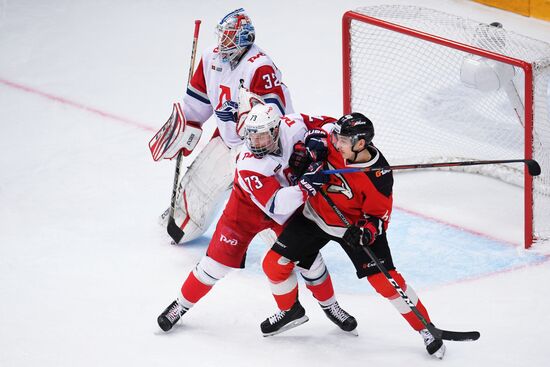 Хоккей. КХЛ. Матч "Авангард" - "Локомотив"