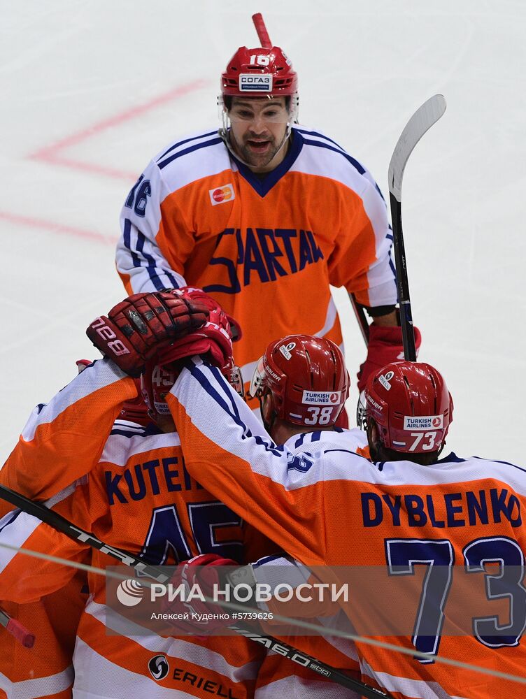 Хоккей. КХЛ. Матч "Спартак" - "Сочи"