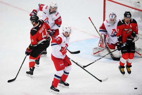 Хоккей. КХЛ. Матч "Авангард" - "Локомотив"