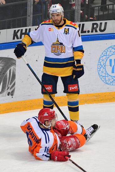 Хоккей. КХЛ. Матч "Спартак" - "Сочи"