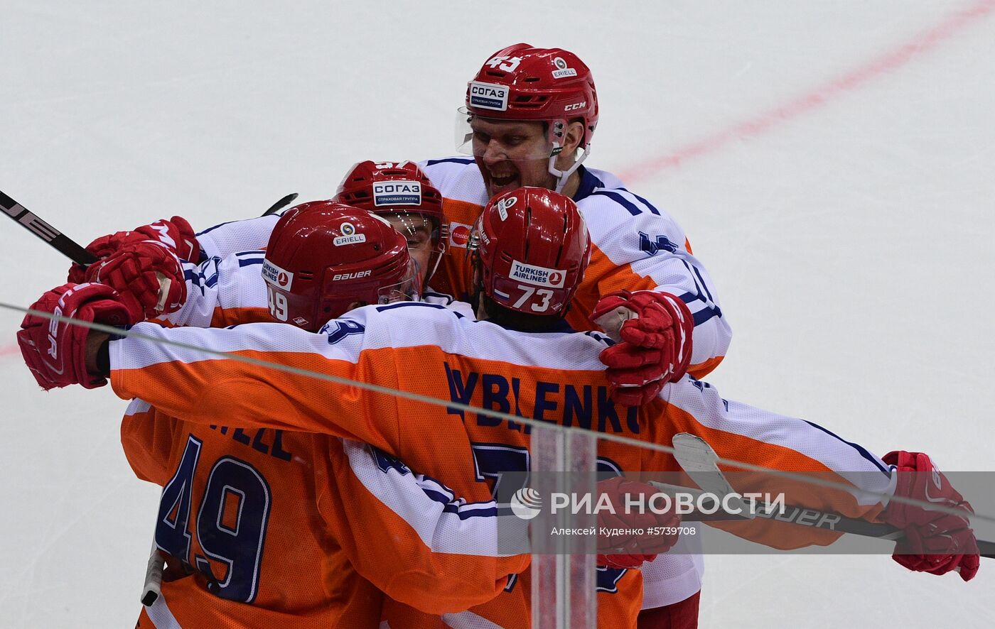 Хоккей. КХЛ. Матч "Спартак" - "Сочи"
