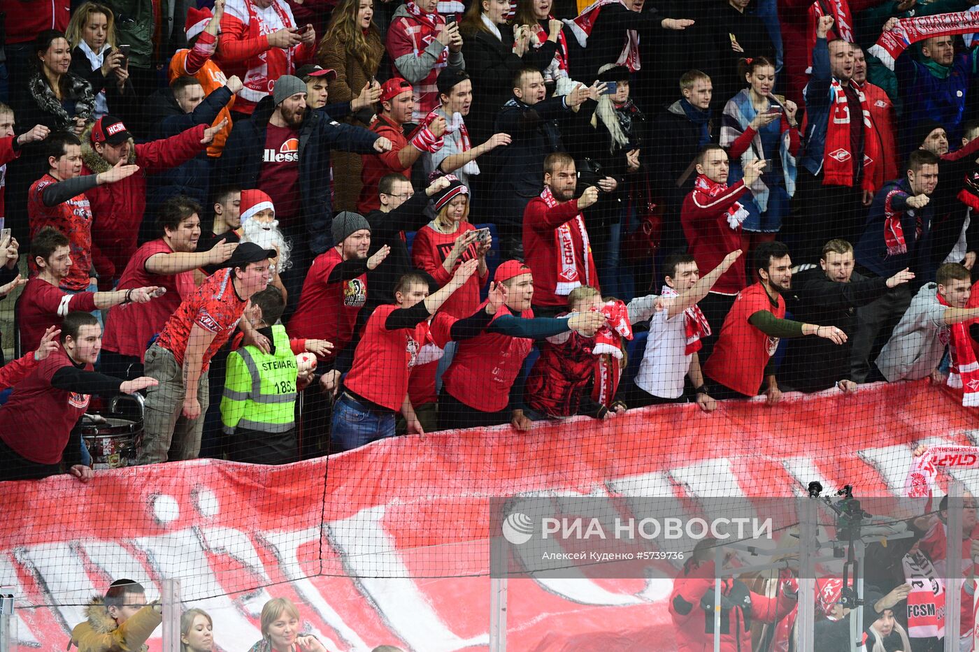 Хоккей. КХЛ. Матч "Спартак" - "Сочи"
