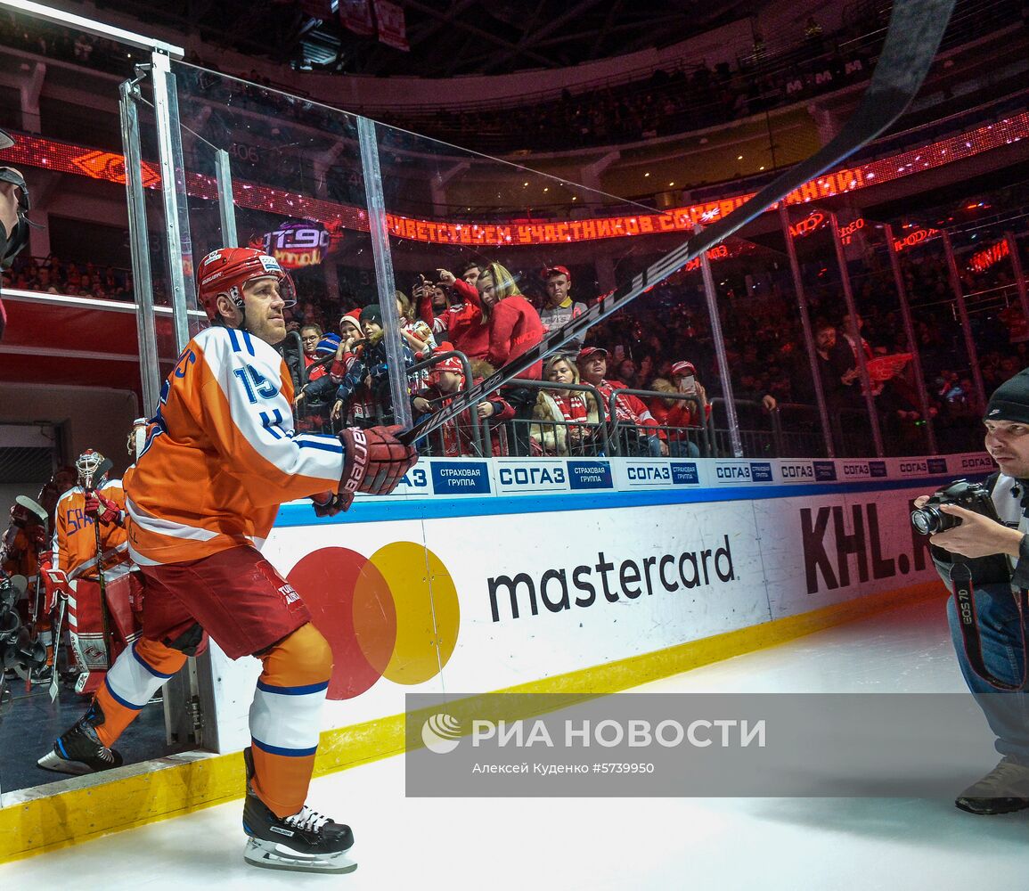 Хоккей. КХЛ. Матч "Спартак" - "Сочи"