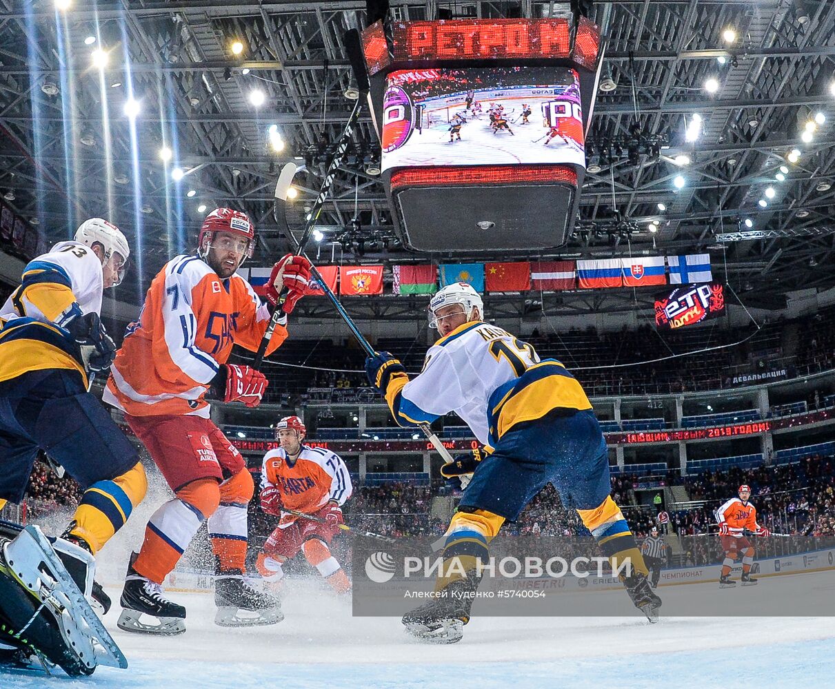 Хоккей. КХЛ. Матч "Спартак" - "Сочи"