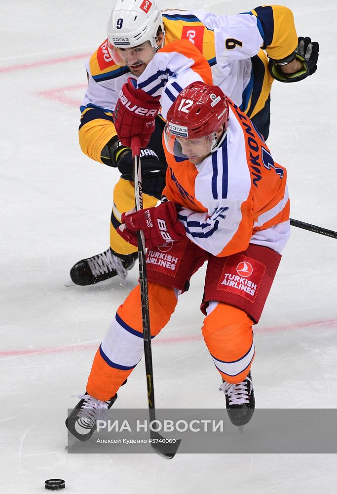 Хоккей. КХЛ. Матч "Спартак" - "Сочи"