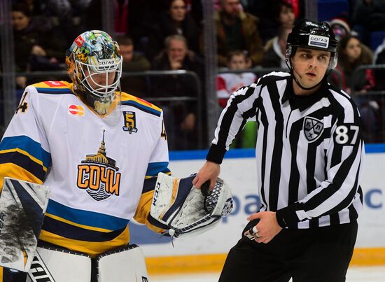 Хоккей. КХЛ. Матч "Спартак" - "Сочи"