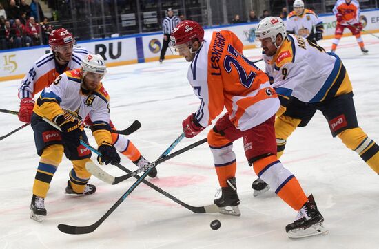 Хоккей. КХЛ. Матч "Спартак" - "Сочи"