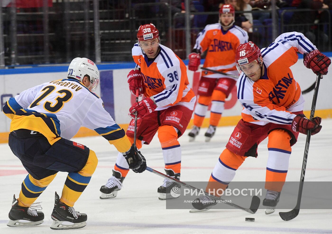 Хоккей. КХЛ. Матч "Спартак" - "Сочи"