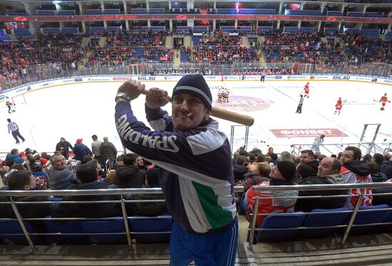 Хоккей. КХЛ. Матч "Спартак" - "Сочи"
