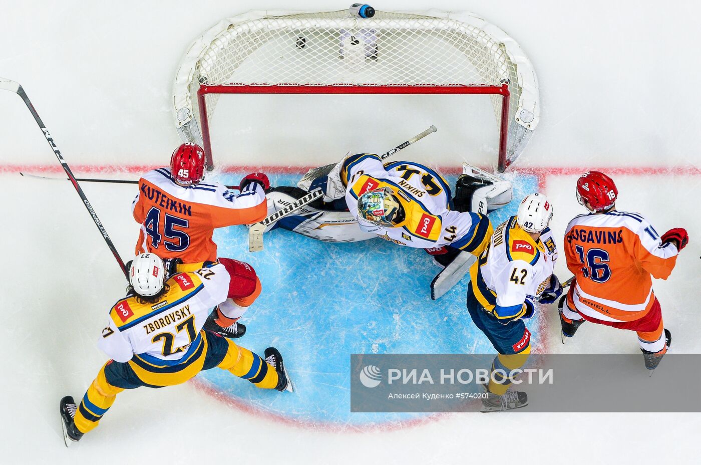 Хоккей. КХЛ. Матч "Спартак" - "Сочи"