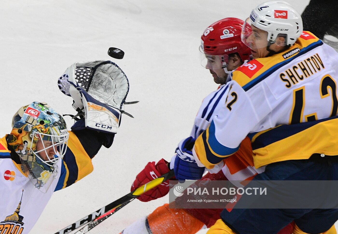 Хоккей. КХЛ. Матч "Спартак" - "Сочи"