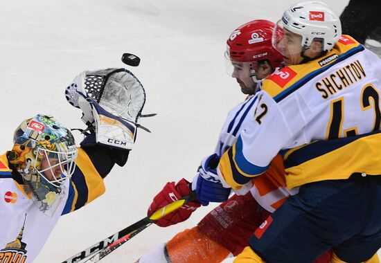 Хоккей. КХЛ. Матч "Спартак" - "Сочи"