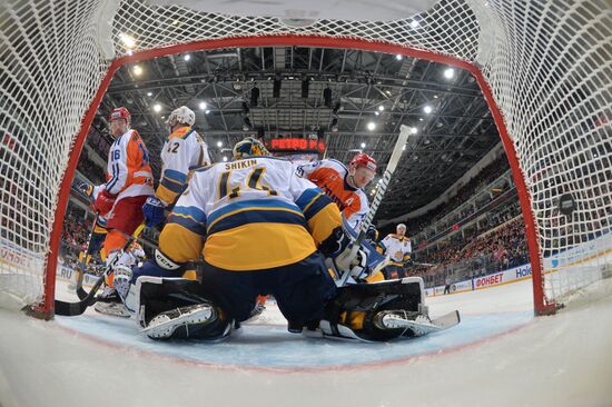 Хоккей. КХЛ. Матч "Спартак" - "Сочи"