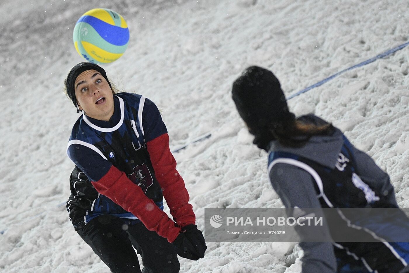 Волейбол на снегу. Чемпионат Европы. Российский этап