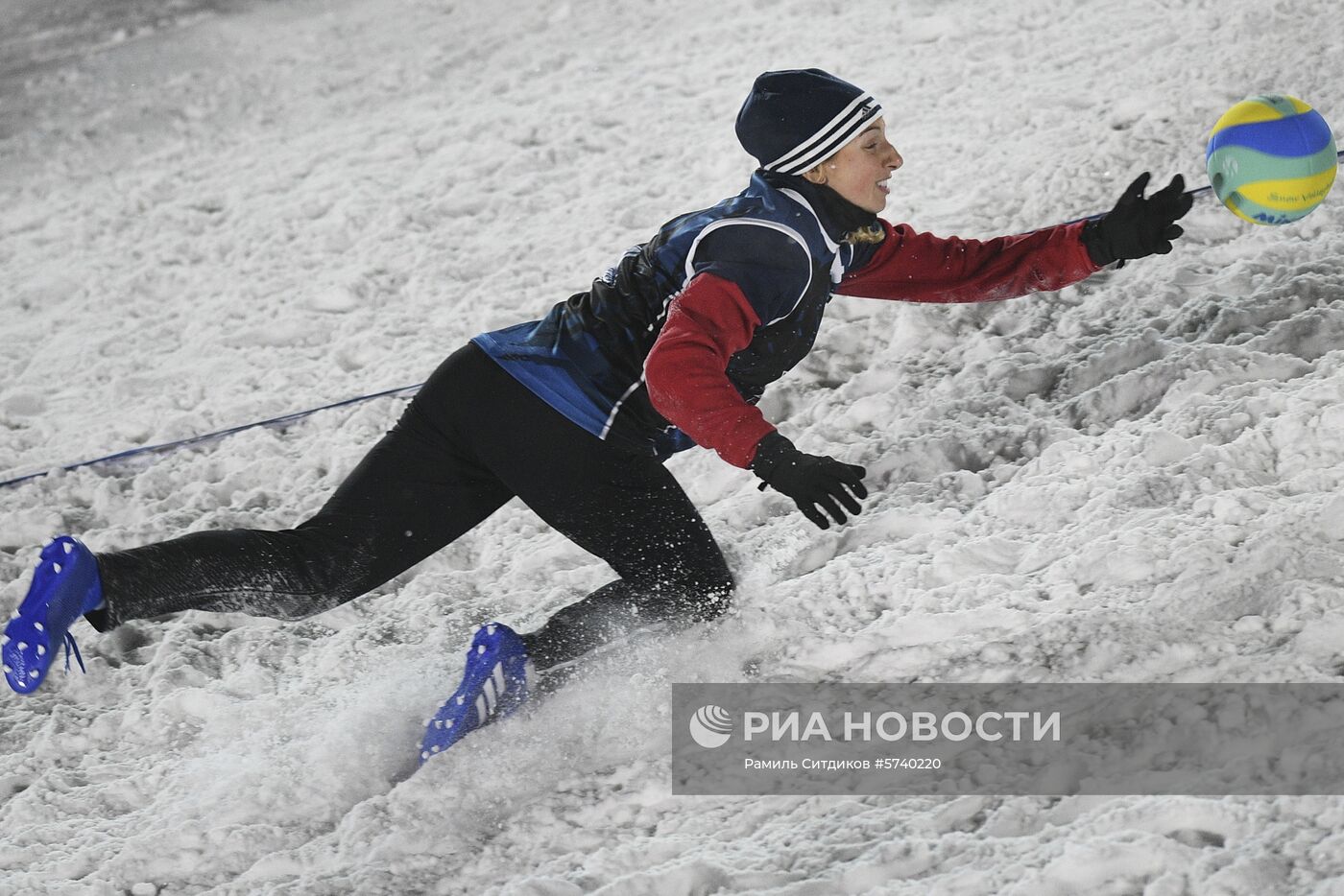 Волейбол на снегу. Чемпионат Европы. Российский этап