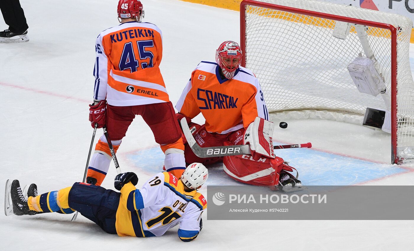 Хоккей. КХЛ. Матч "Спартак" - "Сочи"