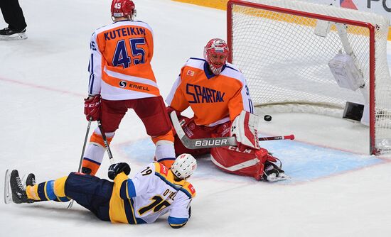 Хоккей. КХЛ. Матч "Спартак" - "Сочи"