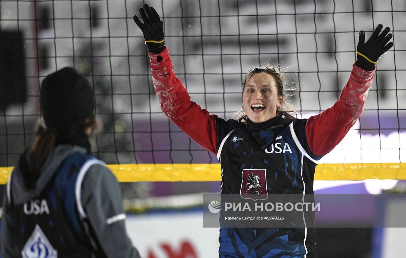 Волейбол на снегу. Чемпионат Европы. Российский этап