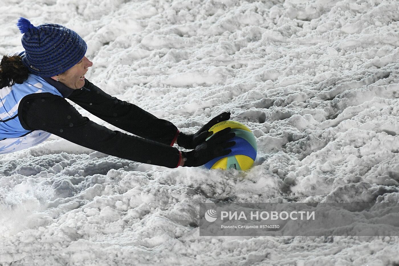 Волейбол на снегу. Чемпионат Европы. Российский этап