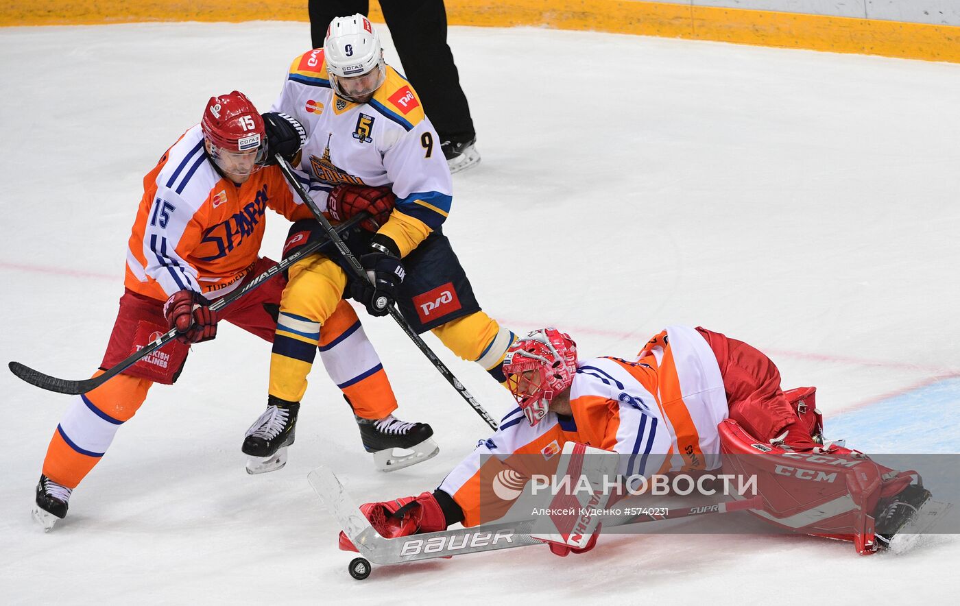 Хоккей. КХЛ. Матч "Спартак" - "Сочи"