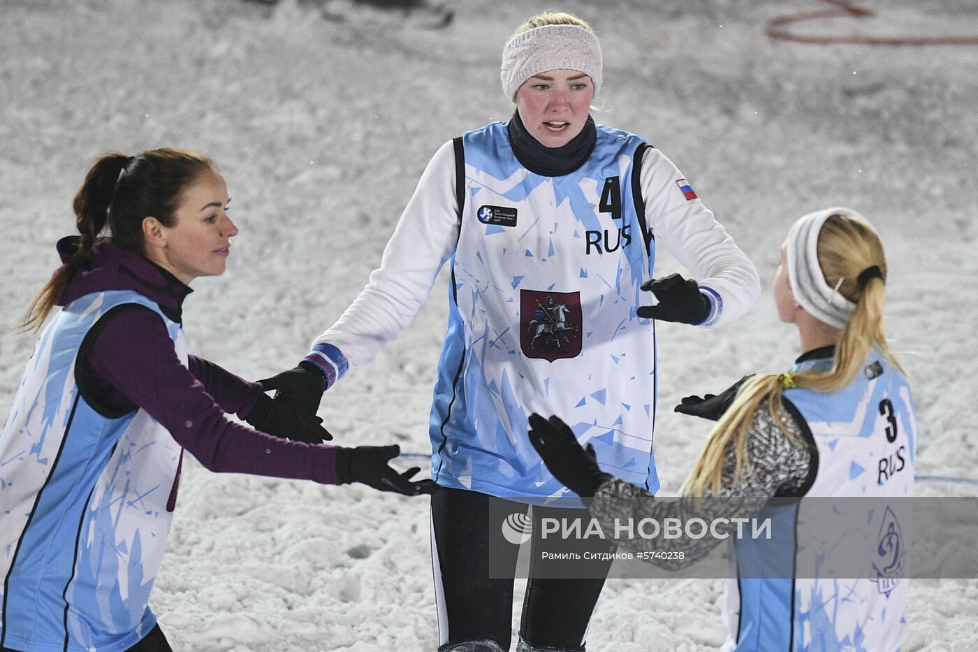 Волейбол на снегу. Чемпионат Европы. Российский этап