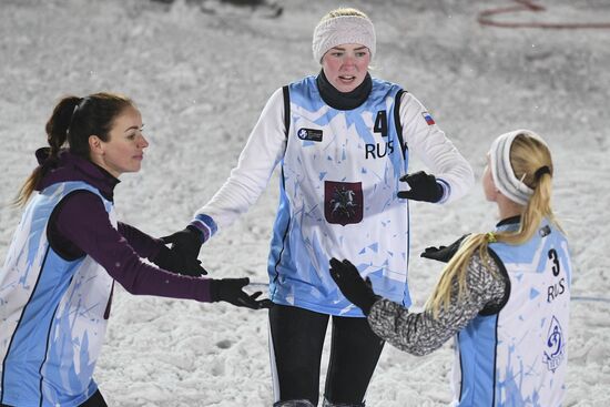 Волейбол на снегу. Чемпионат Европы. Российский этап