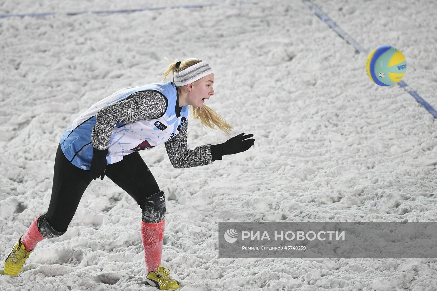 Волейбол на снегу. Чемпионат Европы. Российский этап