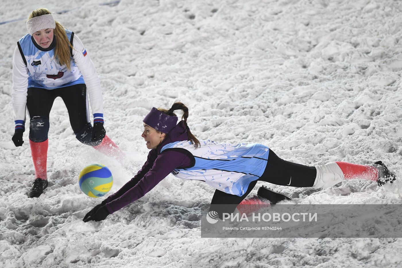 Волейбол на снегу. Чемпионат Европы. Российский этап