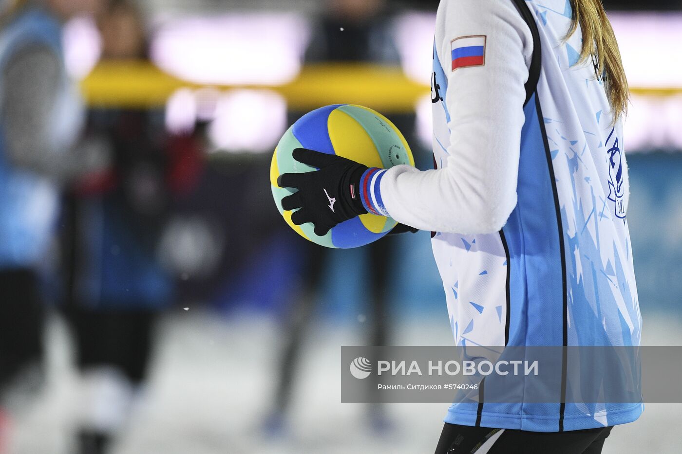 Волейбол на снегу. Чемпионат Европы. Российский этап