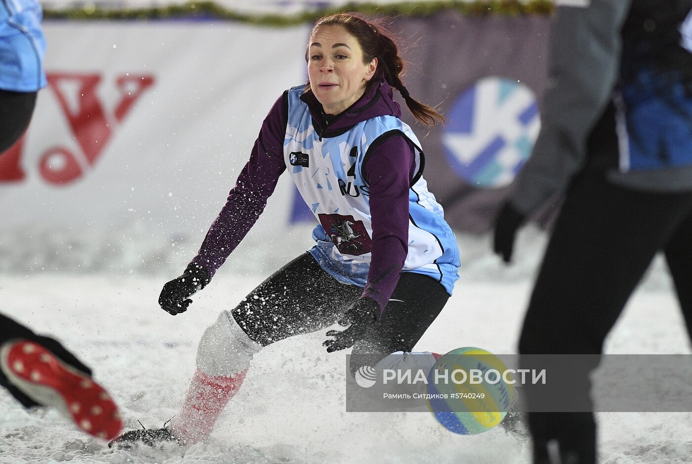 Волейбол на снегу. Чемпионат Европы. Российский этап