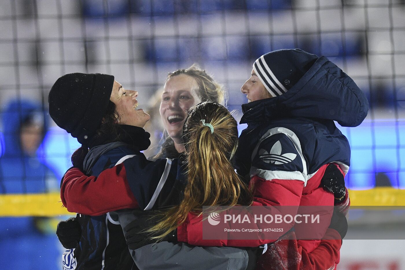 Волейбол на снегу. Чемпионат Европы. Российский этап