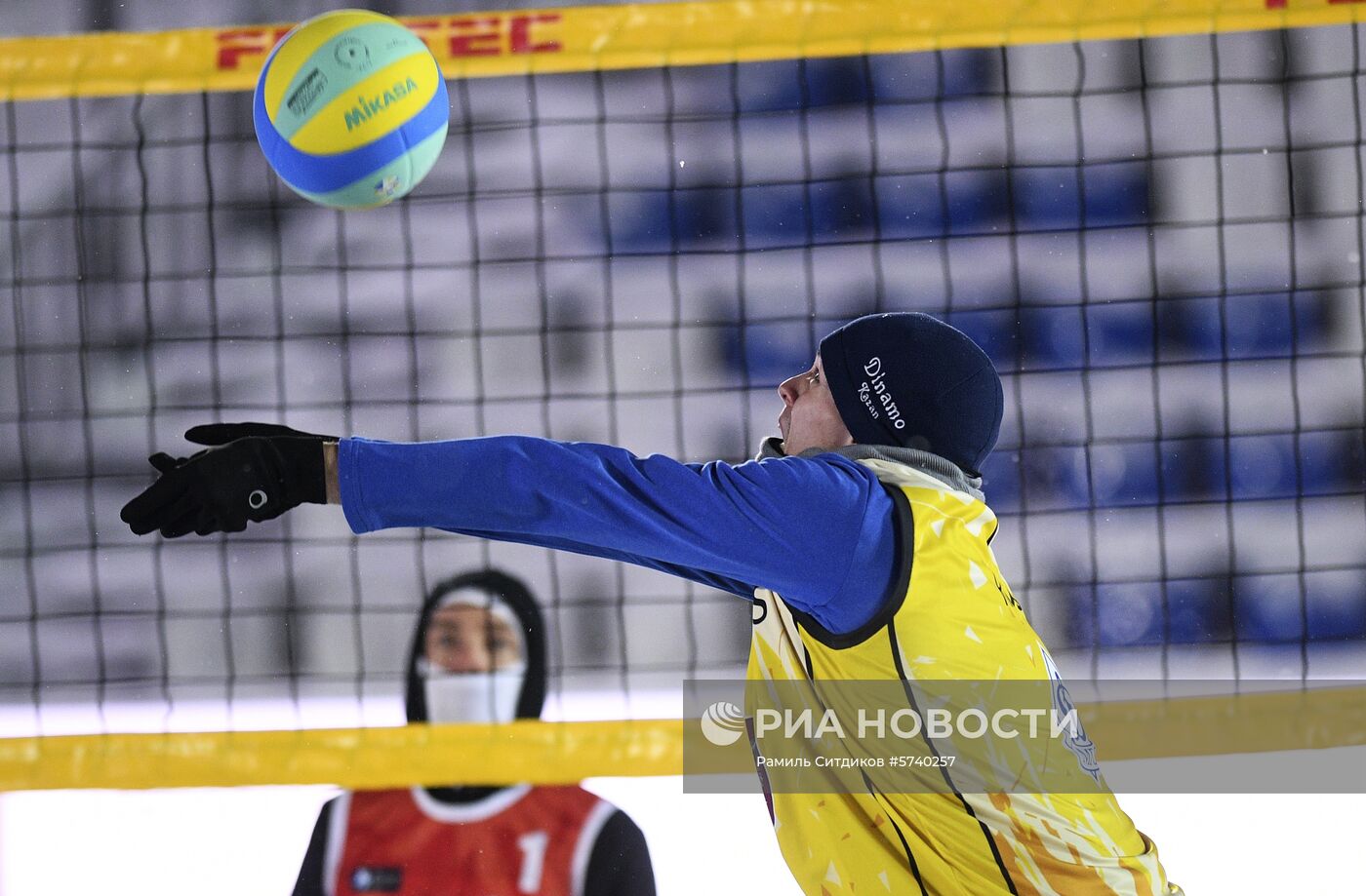 Волейбол на снегу. Чемпионат Европы. Российский этап