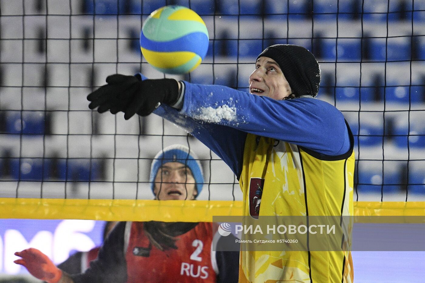 Волейбол на снегу. Чемпионат Европы. Российский этап