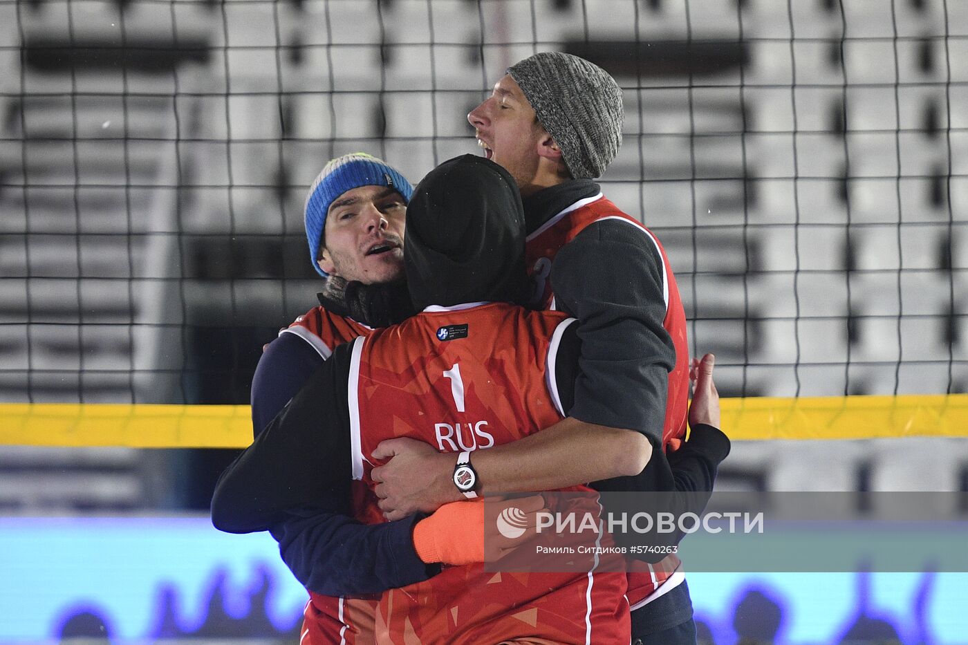 Волейбол на снегу. Чемпионат Европы. Российский этап