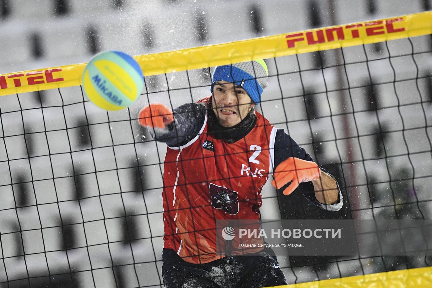 Волейбол на снегу. Чемпионат Европы. Российский этап