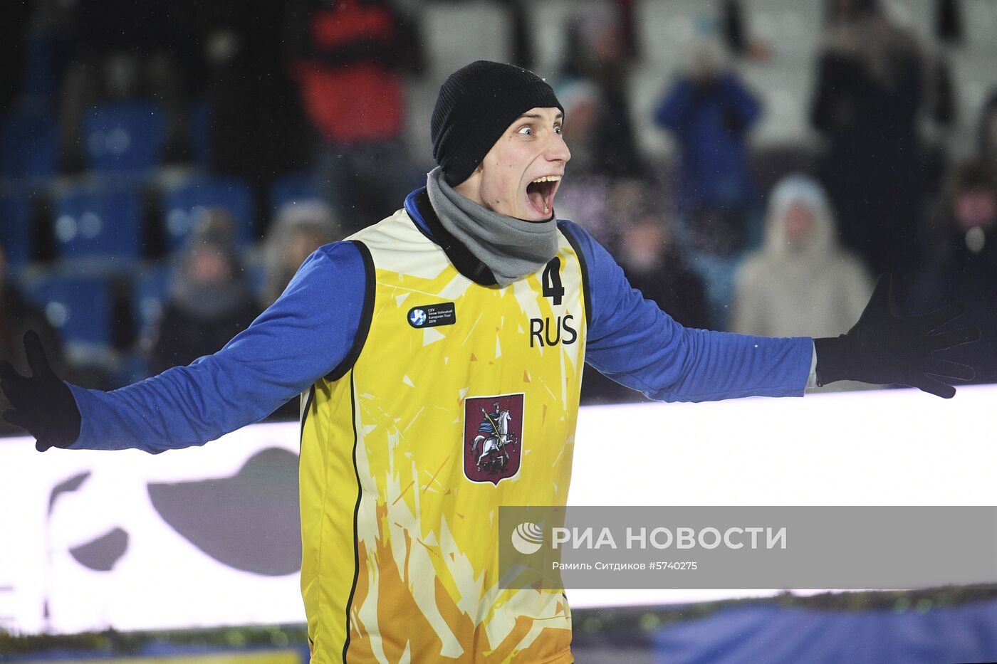 Волейбол на снегу. Чемпионат Европы. Российский этап