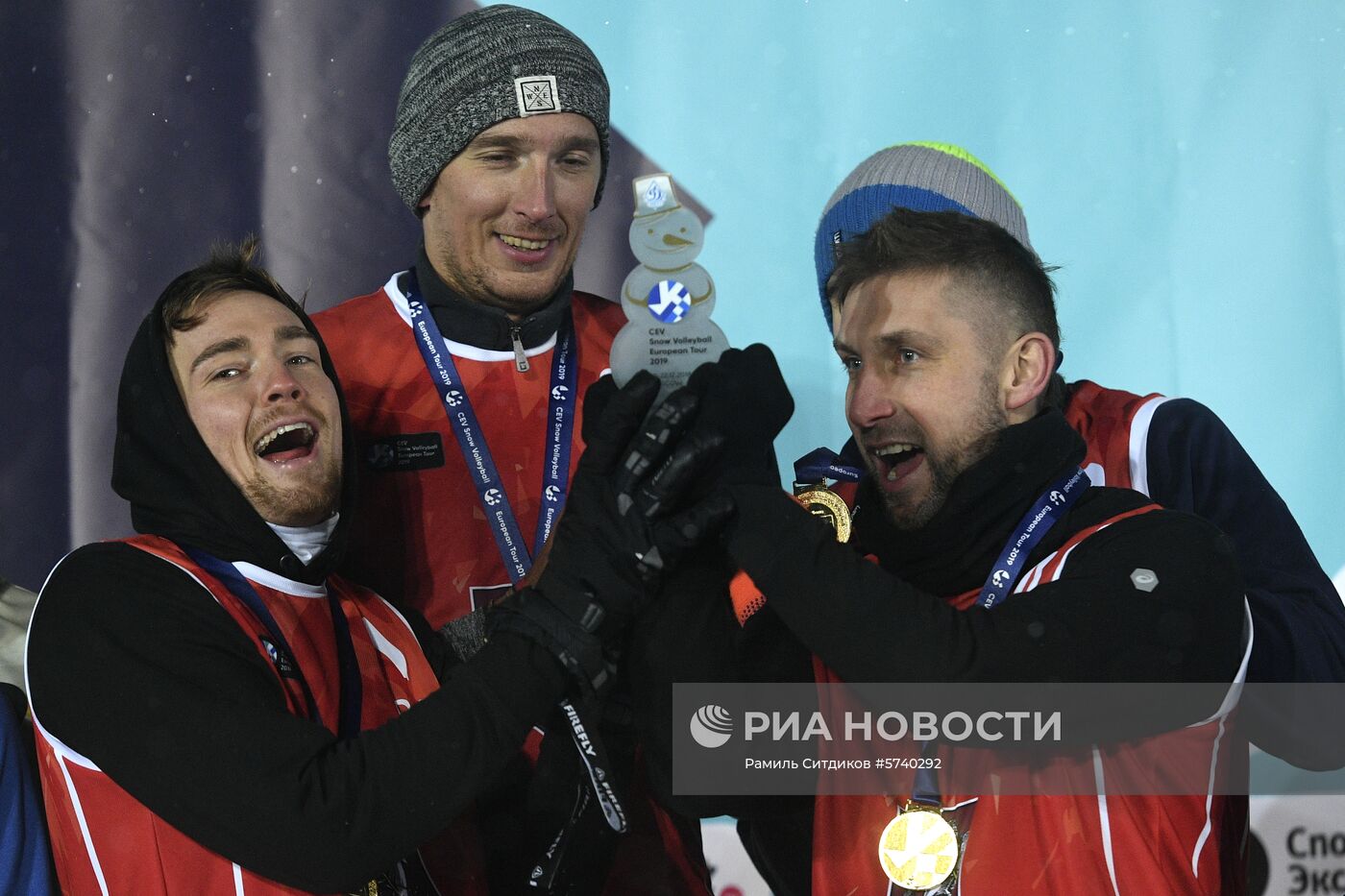 Волейбол на снегу. Чемпионат Европы. Российский этап