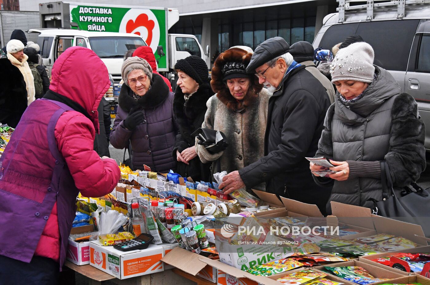 Продовольственная ярмарка во Владивостоке