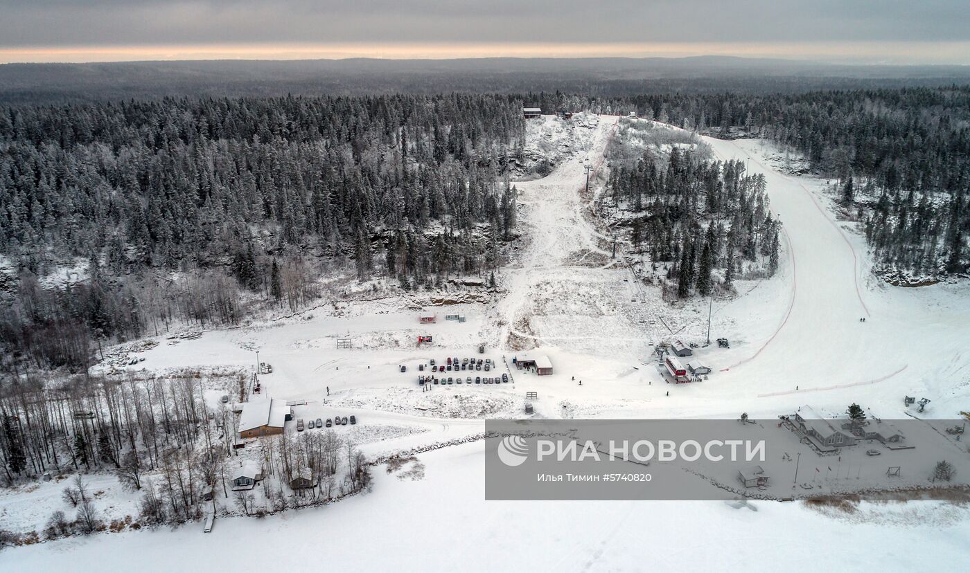 Открытие горнолыжного сезона в Карелии
