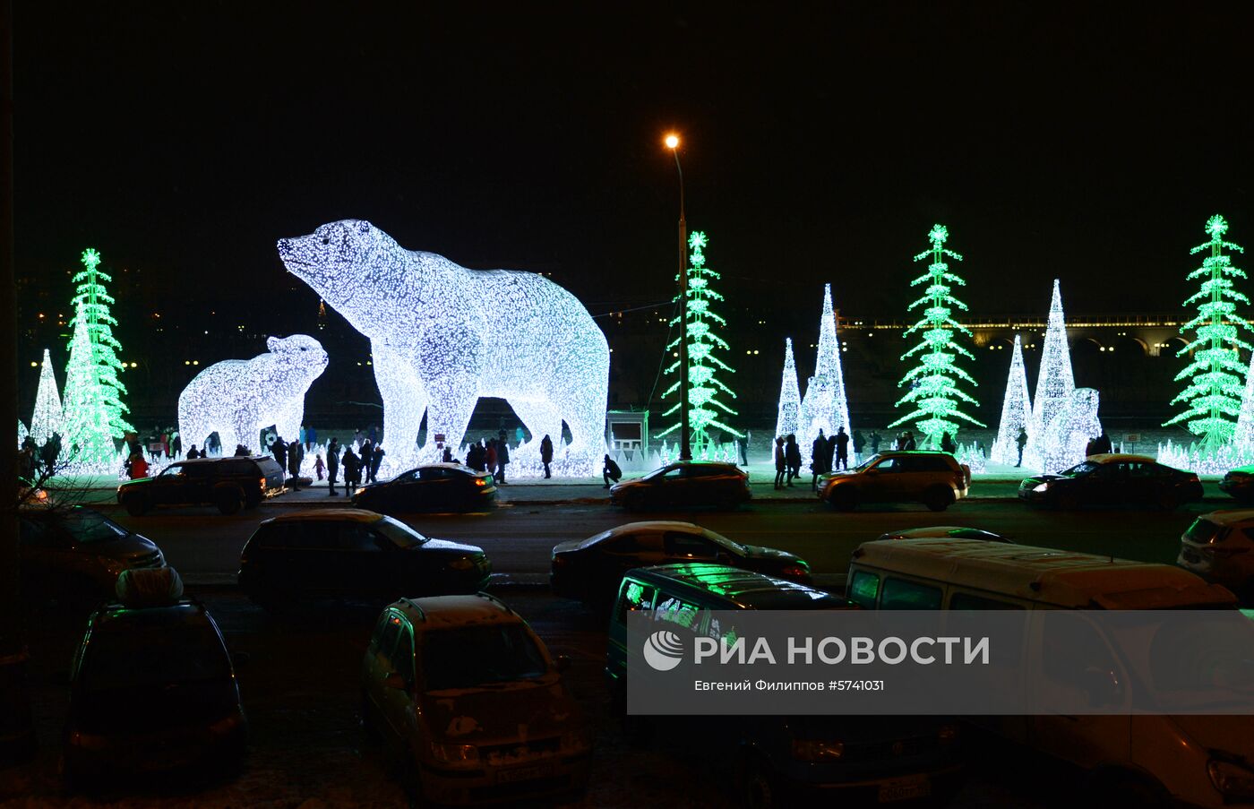 Украшение Москвы к Новому году