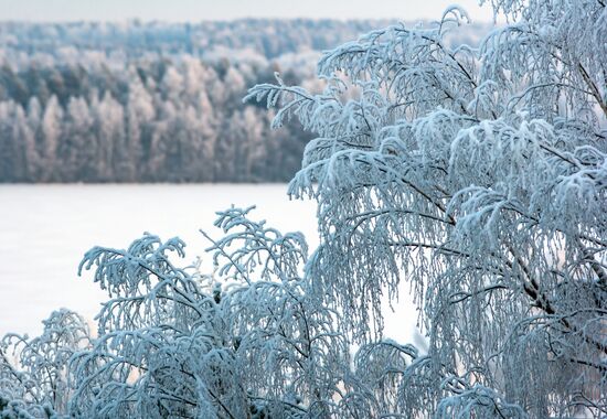 Зимние пейзажи Карелии