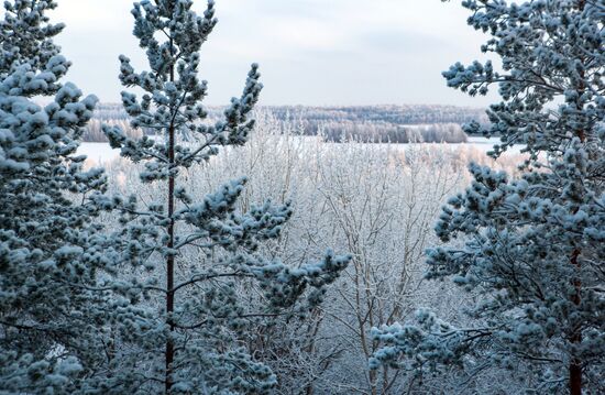 Зимние пейзажи Карелии