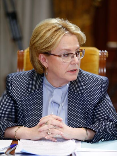 Премьер-министр РФ Д. Медведев провел заседание президиума Совета при президенте РФ