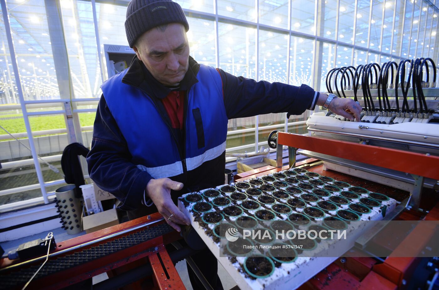 Открытие второй очереди тепличного комбината «УГМК-Агро»