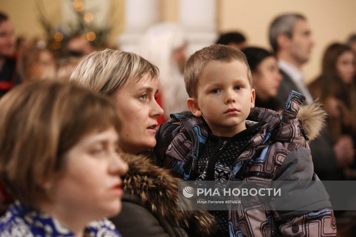 Празднование католического Рождества в Москве