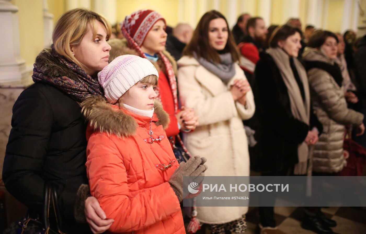 Празднование католического Рождества в Москве